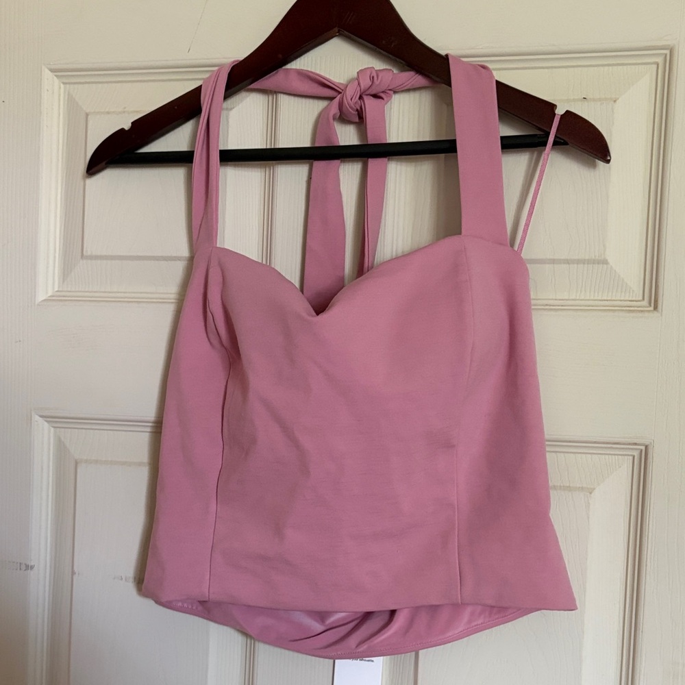 NWT Express Pink Halter Top